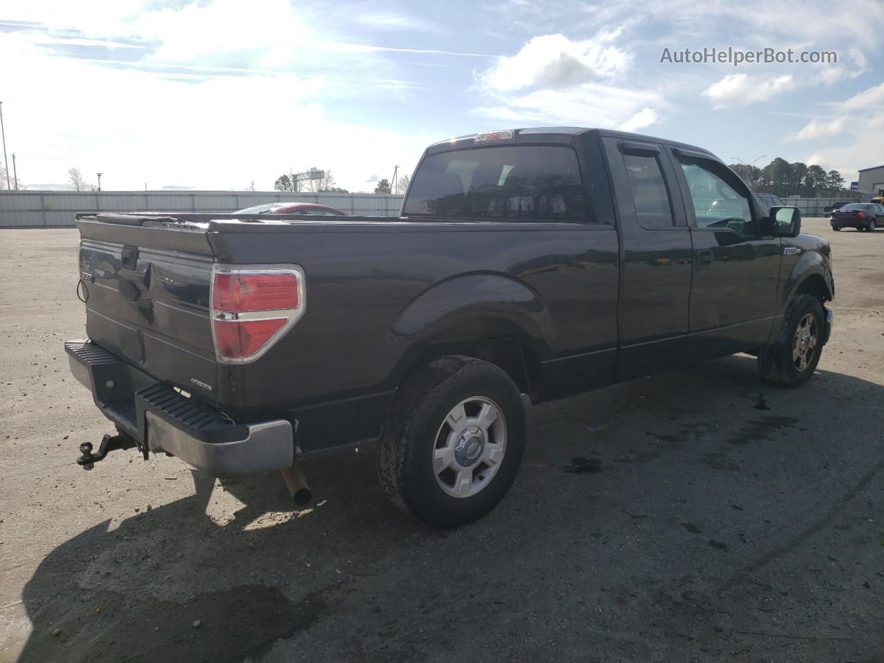 2011 Ford F150 Super Cab Black vin: 1FTEX1CM7BFA82573