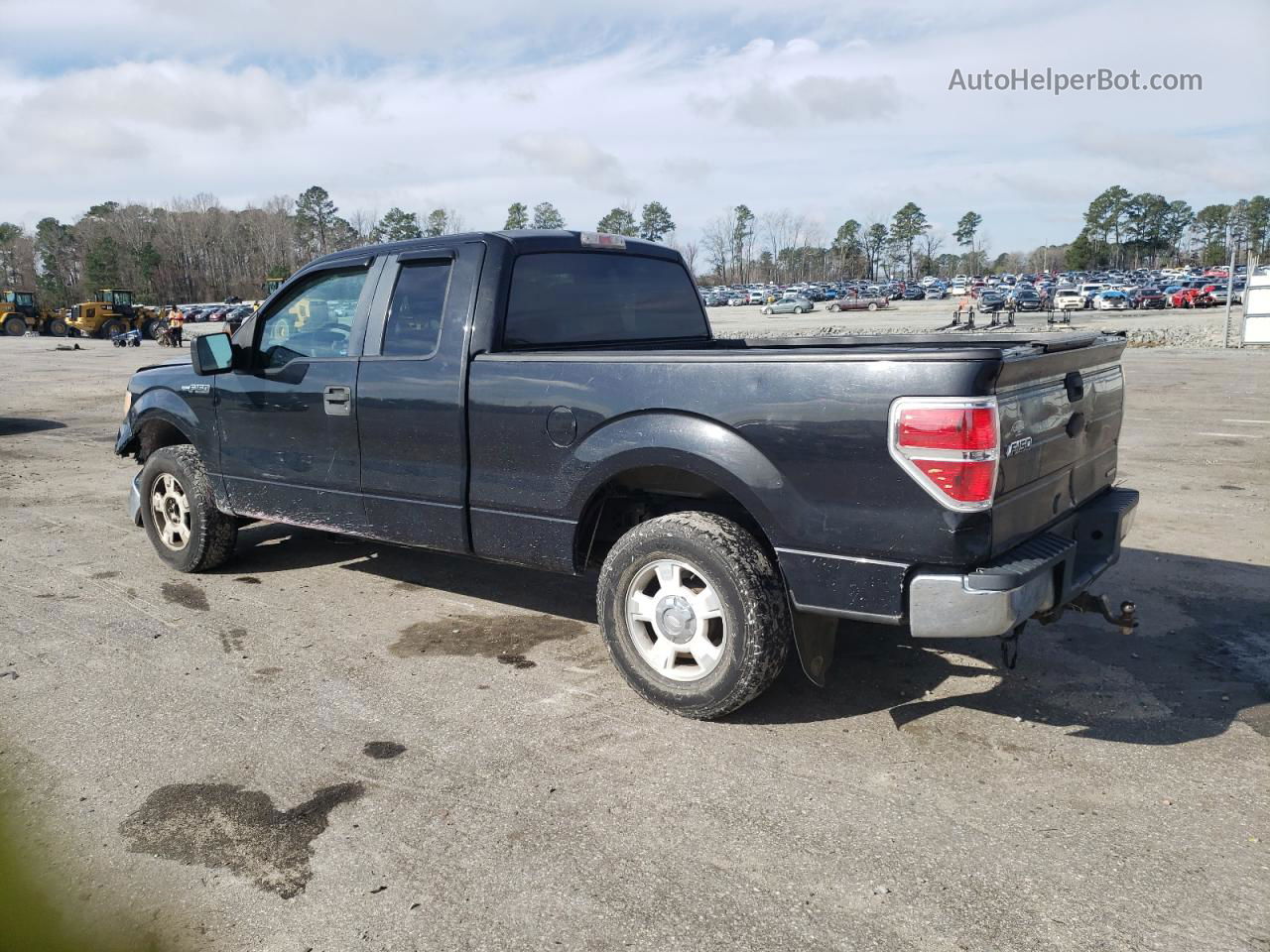 2011 Ford F150 Super Cab Черный vin: 1FTEX1CM7BFA82573