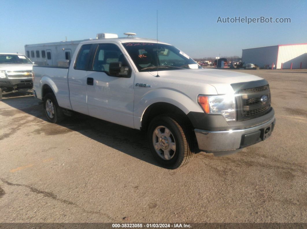 2014 Ford F-150 Xl White vin: 1FTEX1CMXEKF77670