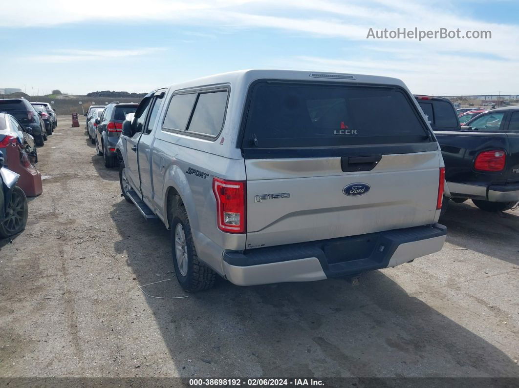 2017 Ford F-150 Xl Silver vin: 1FTEX1CP1HFA07774