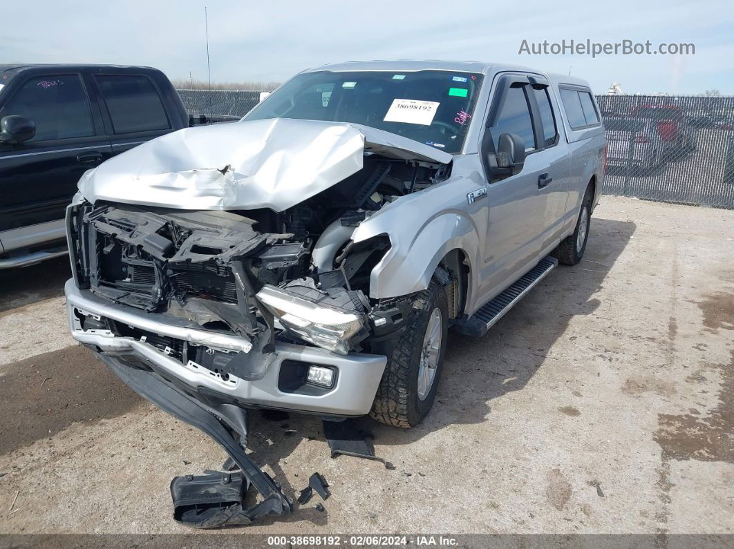 2017 Ford F-150 Xl Silver vin: 1FTEX1CP1HFA07774