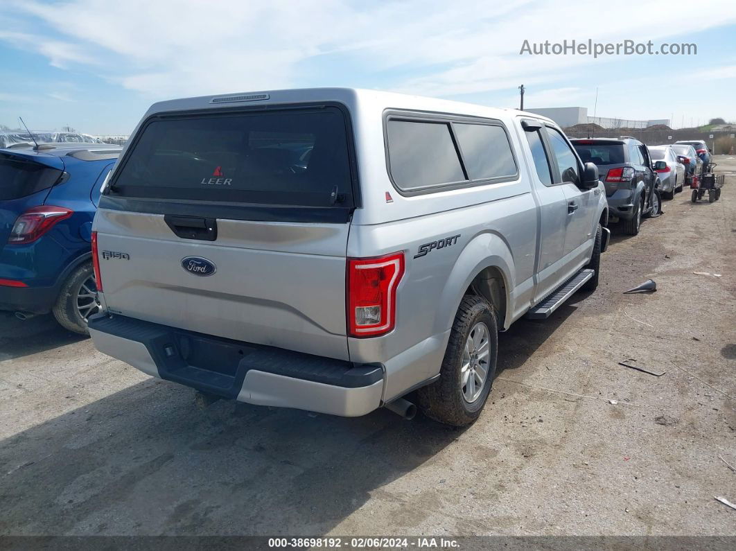 2017 Ford F-150 Xl Silver vin: 1FTEX1CP1HFA07774