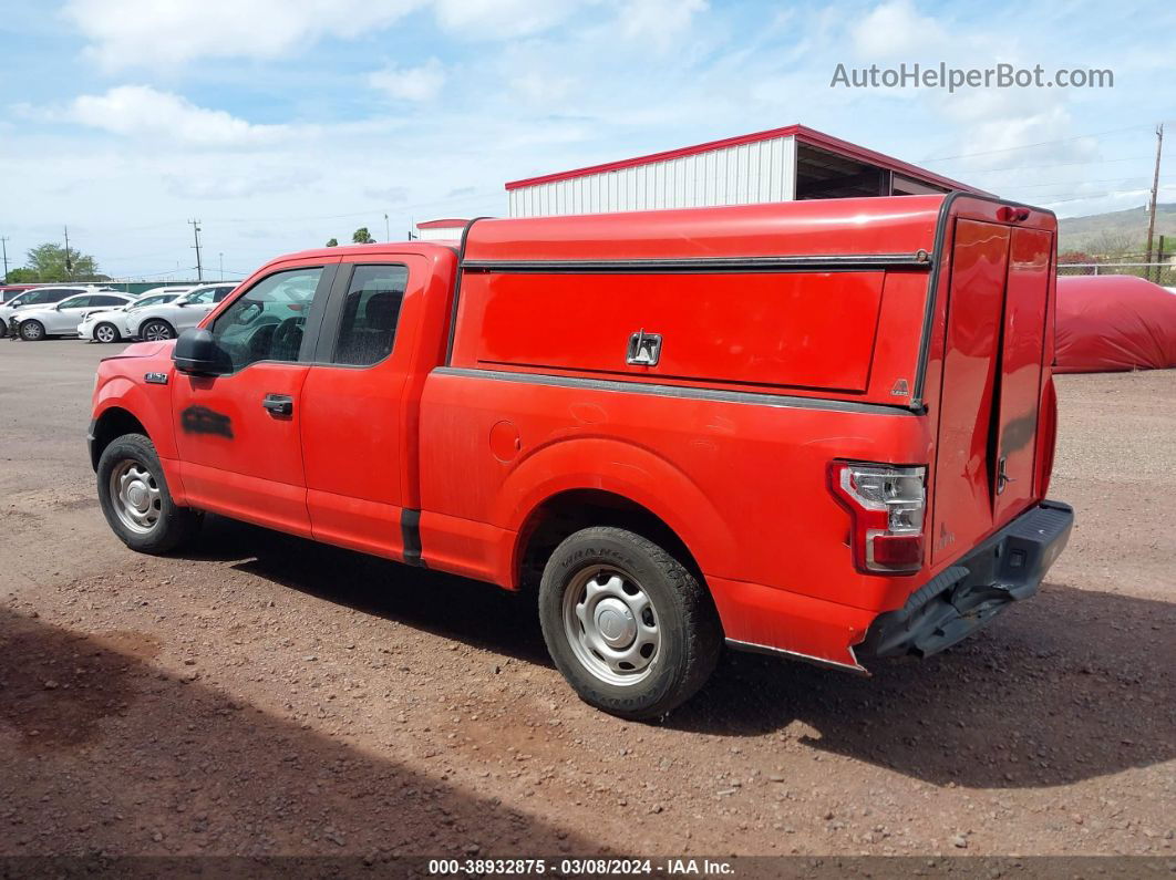 2019 Ford F-150 Xl Red vin: 1FTEX1CP1KKD65844