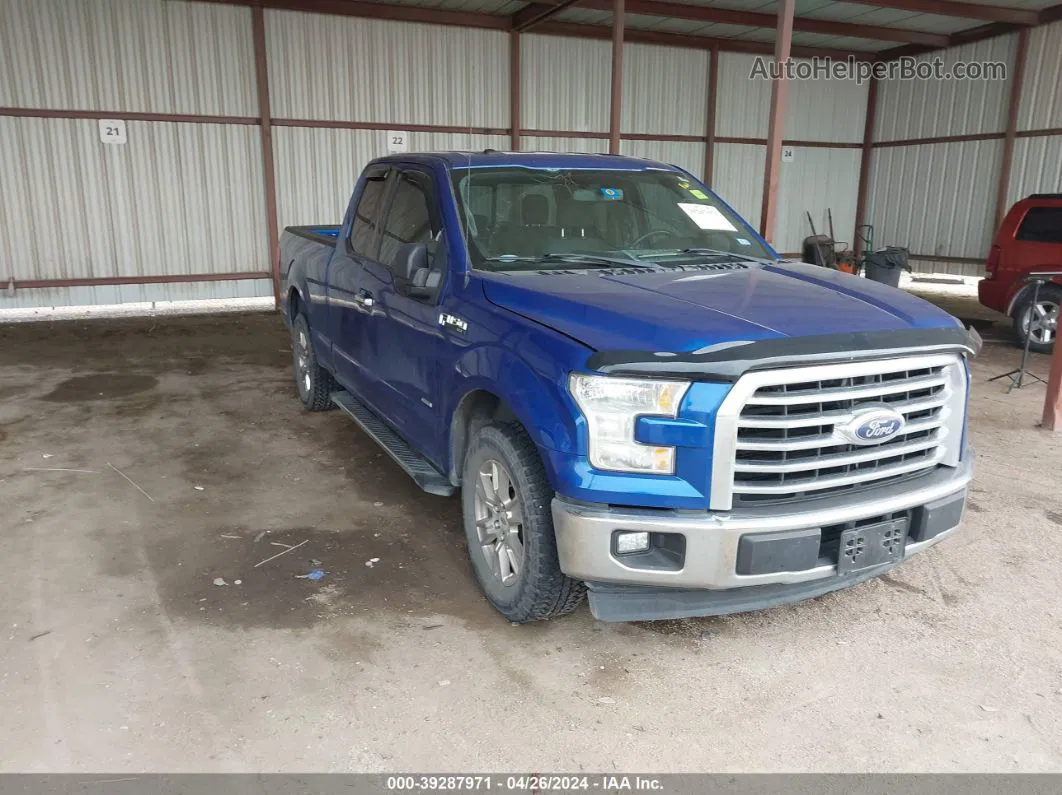 2017 Ford F-150 Xlt Blue vin: 1FTEX1CP2HKC59895