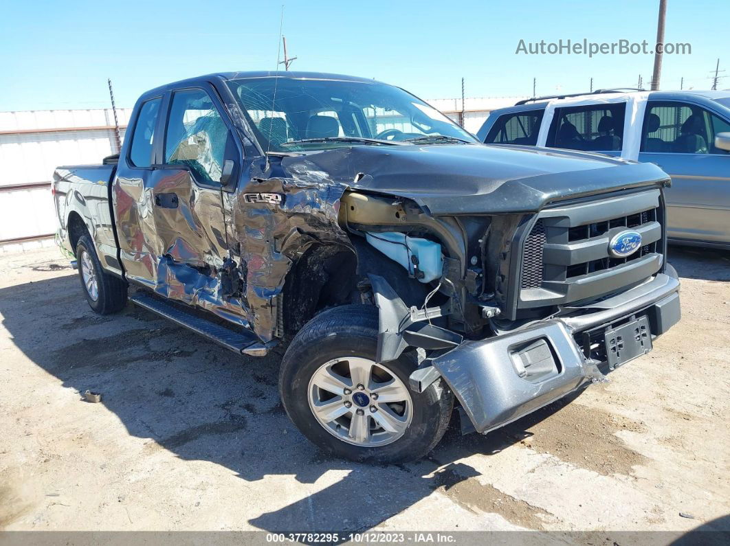 2017 Ford F-150 Xl Gray vin: 1FTEX1CP3HKE21470