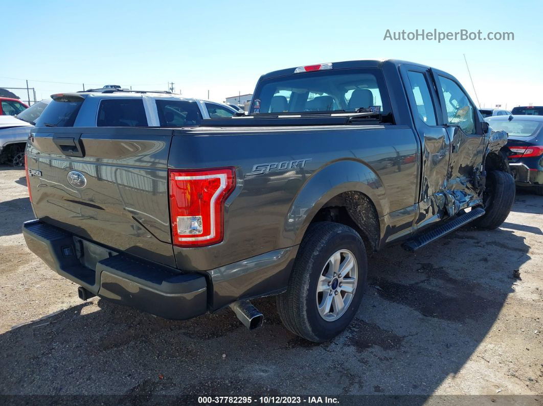 2017 Ford F-150 Xl Gray vin: 1FTEX1CP3HKE21470