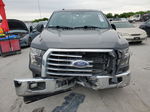 2017 Ford F150 Super Cab Серый vin: 1FTEX1CP4HKE10395