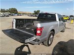 2018 Ford F-150 Xl/xlt/lariat Silver vin: 1FTEX1CP4JFC02712