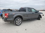 2017 Ford F150 Super Cab Gray vin: 1FTEX1CP5HKD58520