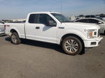 2018 Ford F150 Super Cab Белый vin: 1FTEX1CP5JKD70219