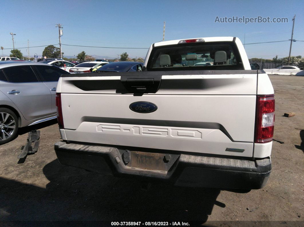 2018 Ford F-150 Xl/xlt/lariat White vin: 1FTEX1CP6JKD09784