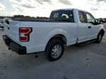 2018 Ford F150 Super Cab White vin: 1FTEX1CP7JKF06155