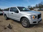 2018 Ford F150 Super Cab Silver vin: 1FTEX1CP7JKF65710