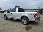 2017 Ford F150 Super Cab Silver vin: 1FTEX1CP8HKC59562