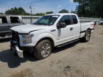 2017 Ford F150 Super Cab White vin: 1FTEX1CP9HKC89122