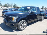 2019 Ford F-150 Xl Black vin: 1FTEX1CP9KKC87216