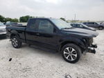 2019 Ford F150 Super Cab Black vin: 1FTEX1CP9KKF29034