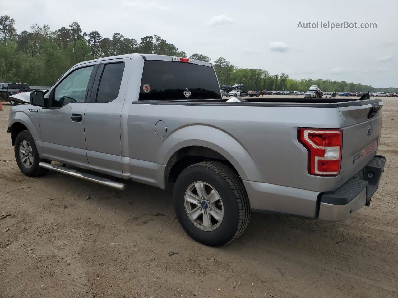 2020 Ford F150 Super Cab Серебряный vin: 1FTEX1CP9LKF56672