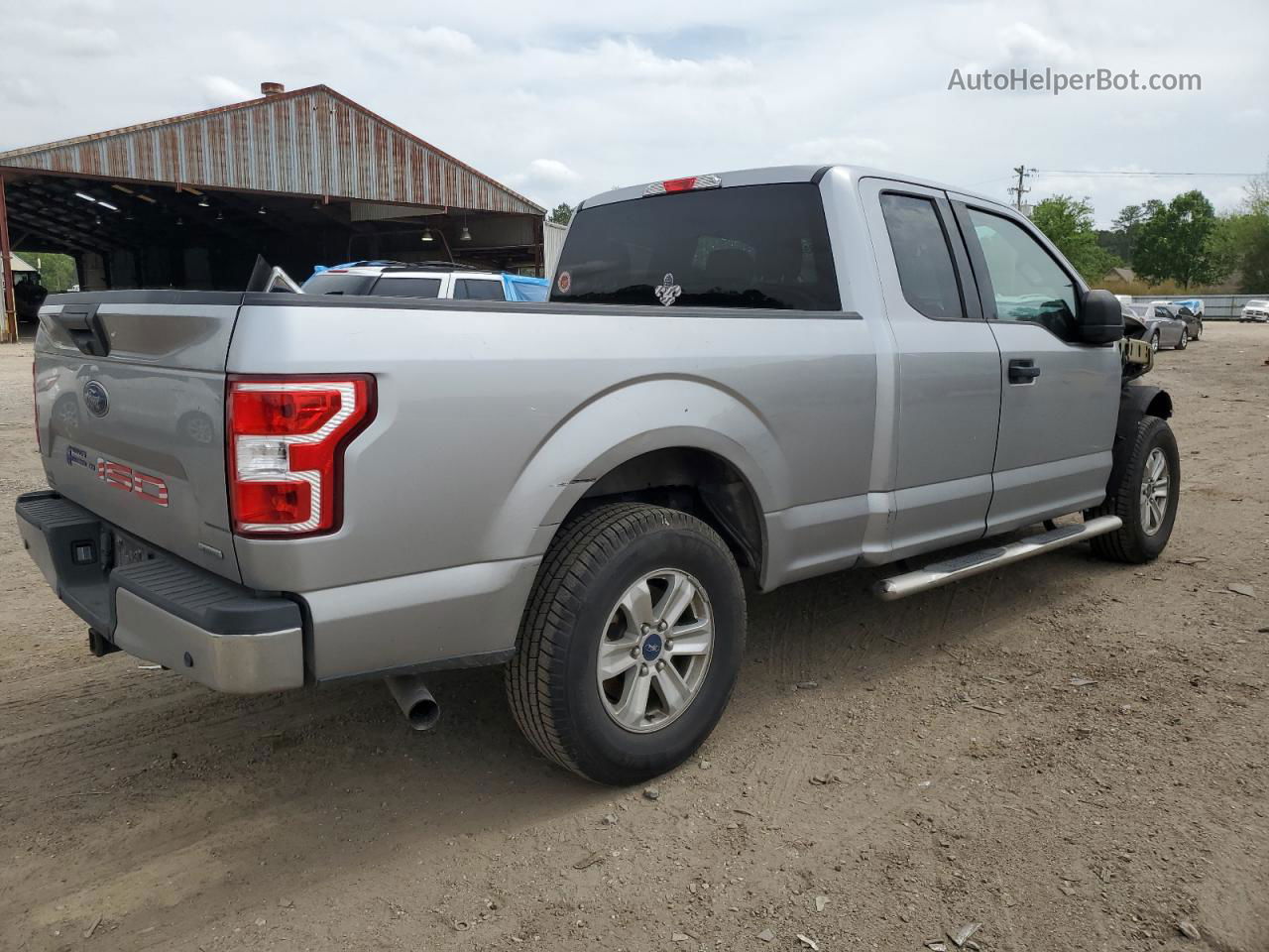 2020 Ford F150 Super Cab Серебряный vin: 1FTEX1CP9LKF56672