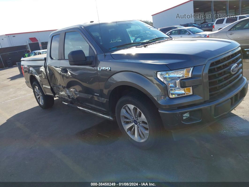 2017 Ford F-150 Xl Gray vin: 1FTEX1CPXHFC11246
