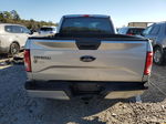 2017 Ford F150 Super Cab Silver vin: 1FTEX1CPXHKC39541