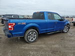 2018 Ford F150 Super Cab Синий vin: 1FTEX1CPXJKC43837