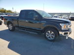 2018 Ford F150 Super Cab Black vin: 1FTEX1CPXJKD32663