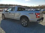 2020 Ford F150 Super Cab Silver vin: 1FTEX1CPXLFB04349