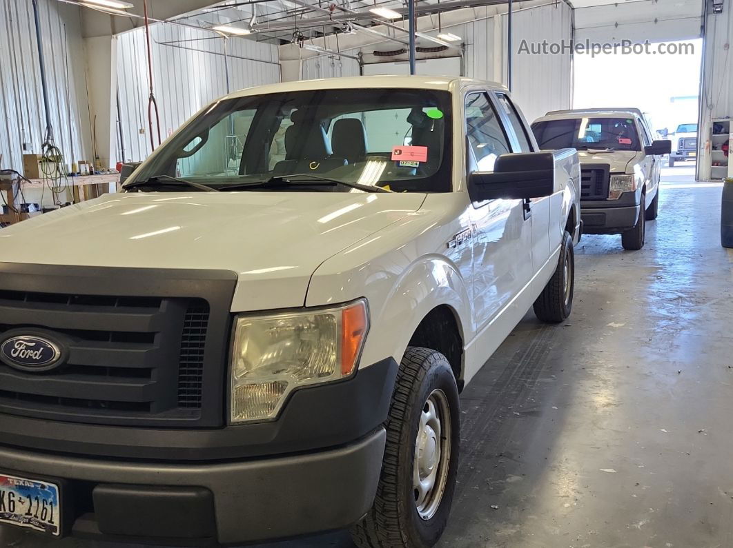 2010 Ford F-150 Stx/xl White vin: 1FTEX1CW4AFC53876