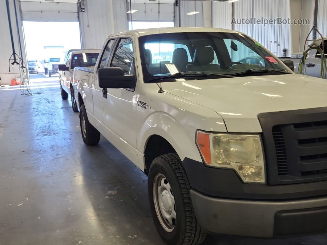 2010 Ford F-150 Stx/xl White vin: 1FTEX1CW4AFC53876