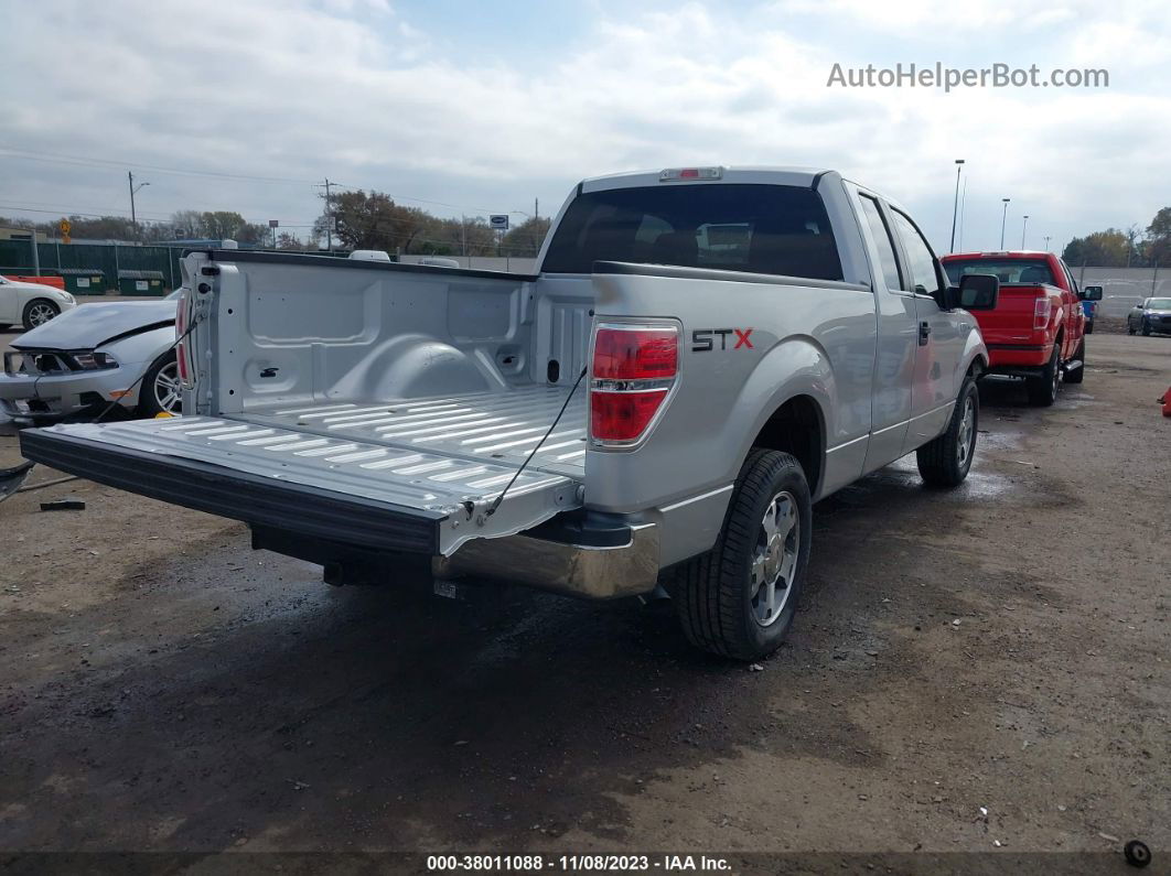 2010 Ford F-150 Stx Silver vin: 1FTEX1CW9AFA93462