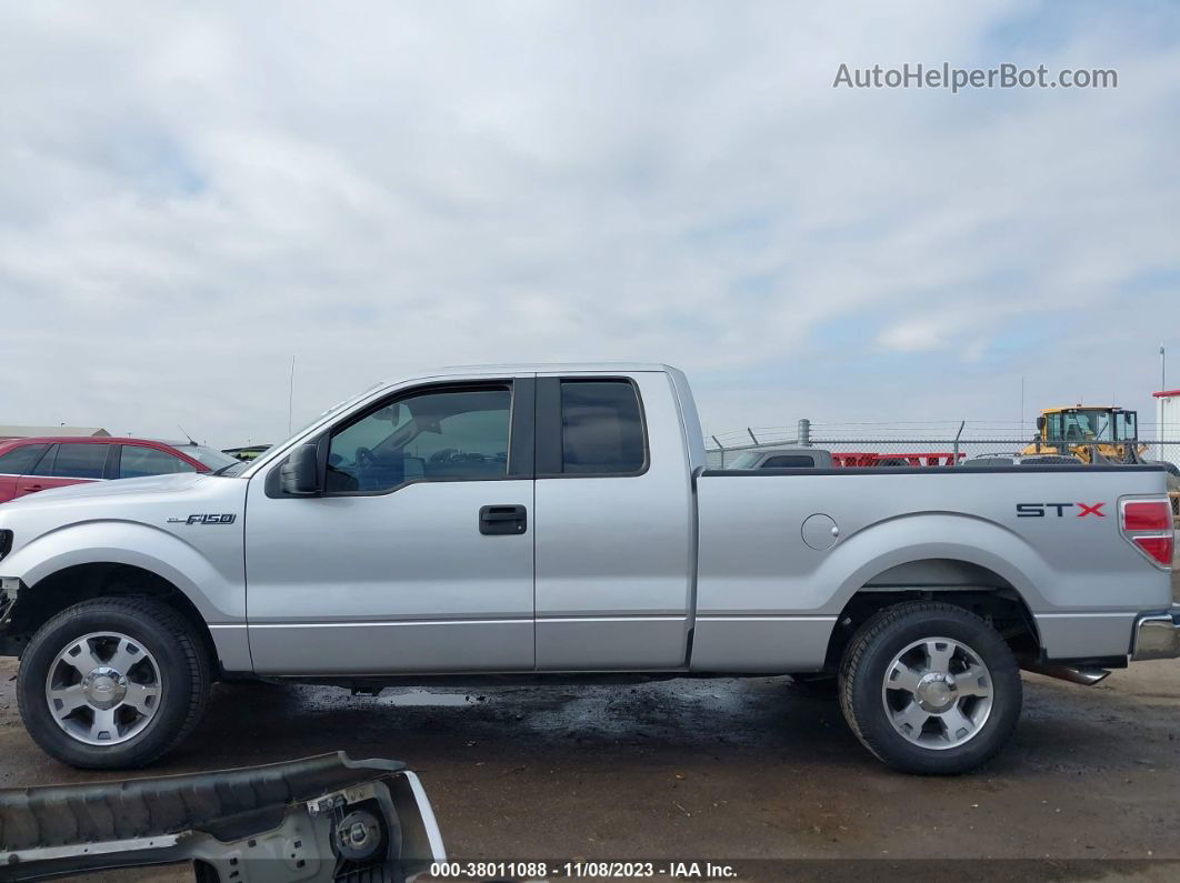 2010 Ford F-150 Stx Silver vin: 1FTEX1CW9AFA93462