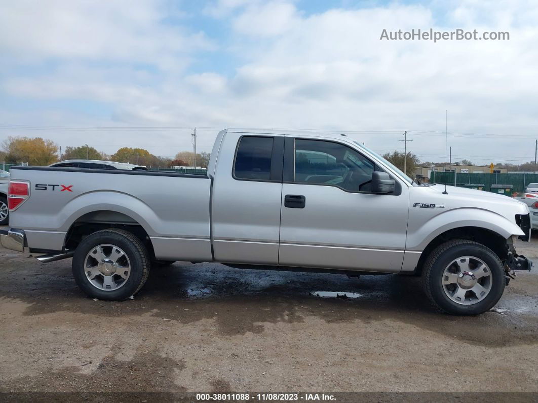 2010 Ford F-150 Stx Silver vin: 1FTEX1CW9AFA93462