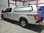 2018 Ford F150 Super Cab Silver vin: 1FTEX1E56JKE03661