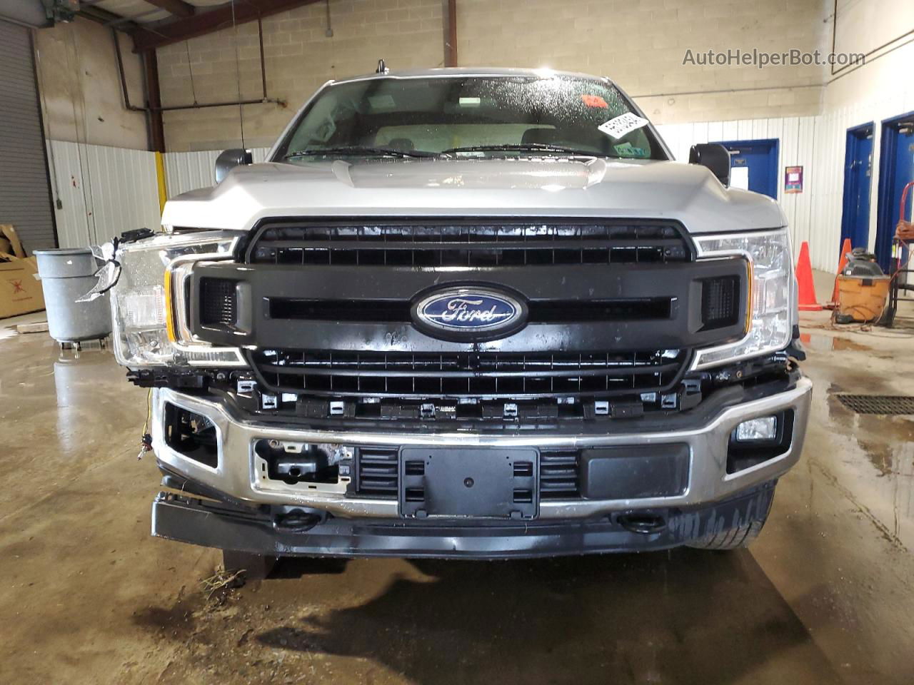 2020 Ford F150 Super Cab Gray vin: 1FTEX1E5XLKF23515