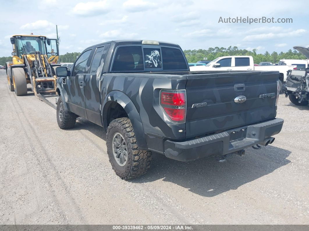 2010 Ford F-150 Svt Raptor Black vin: 1FTEX1E66AFC75875