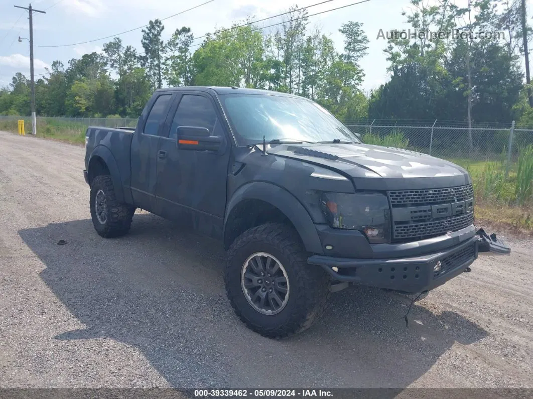 2010 Ford F-150 Svt Raptor Black vin: 1FTEX1E66AFC75875