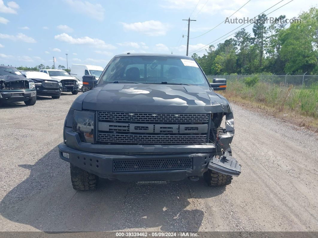 2010 Ford F-150 Svt Raptor Black vin: 1FTEX1E66AFC75875