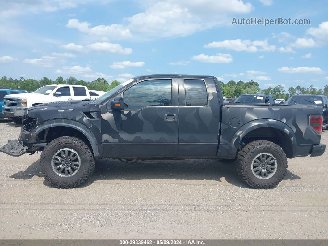 2010 Ford F-150 Svt Raptor Black vin: 1FTEX1E66AFC75875