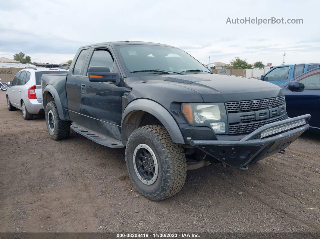 2010 Ford F-150 Svt Raptor Black vin: 1FTEX1E69AFB84566