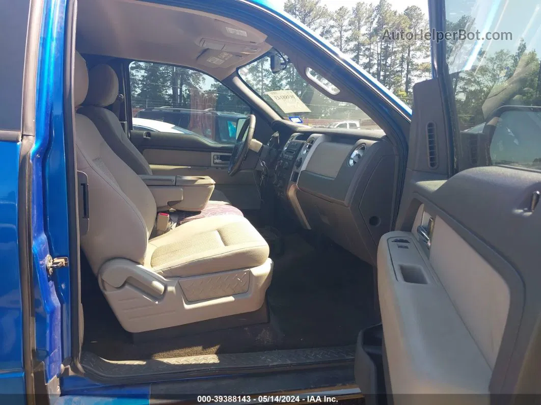 2010 Ford F-150 Stx/xl/xlt Blue vin: 1FTEX1E85AFC97190