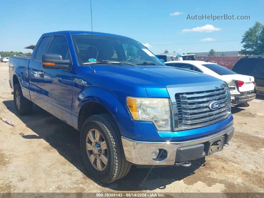 2010 Ford F-150 Stx/xl/xlt Blue vin: 1FTEX1E85AFC97190