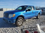 2010 Ford F150 Super Cab Blue vin: 1FTEX1E86AFA57081