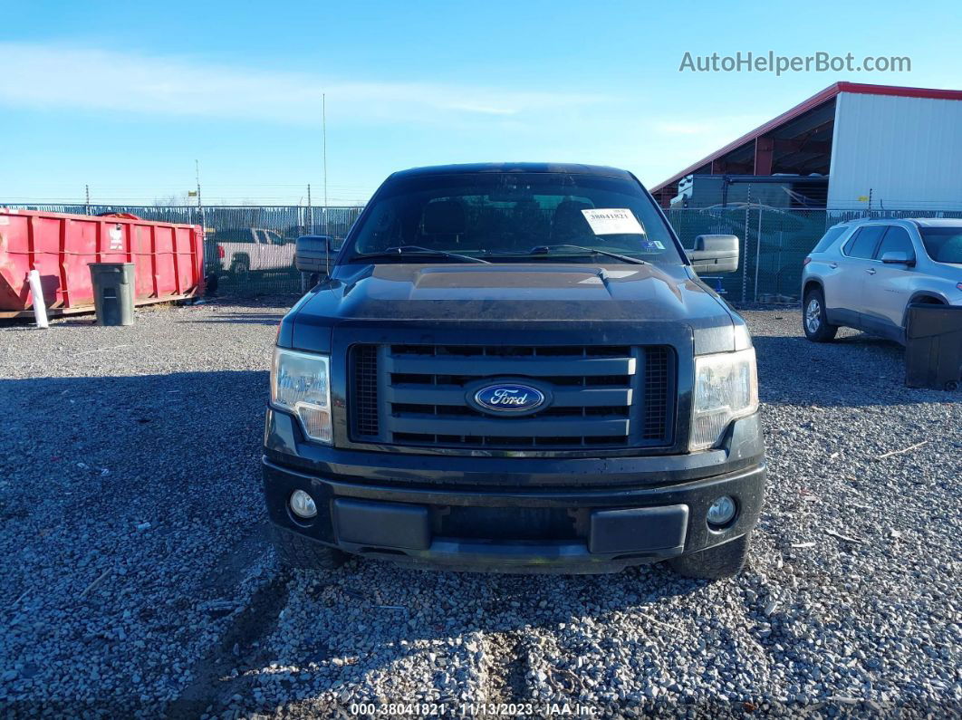 2010 Ford F-150 Stx Черный vin: 1FTEX1E88AFA06679