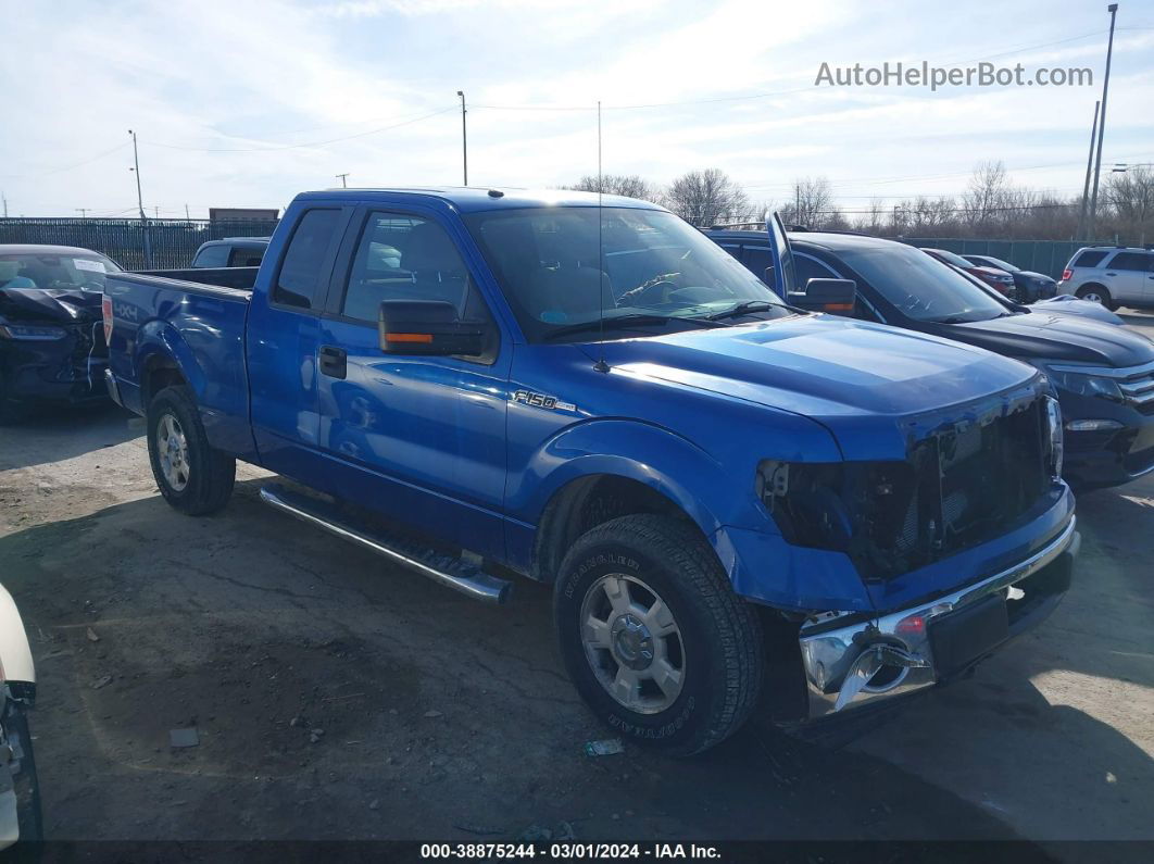 2010 Ford F-150 Stx/xl/xlt Blue vin: 1FTEX1E8XAFD65242