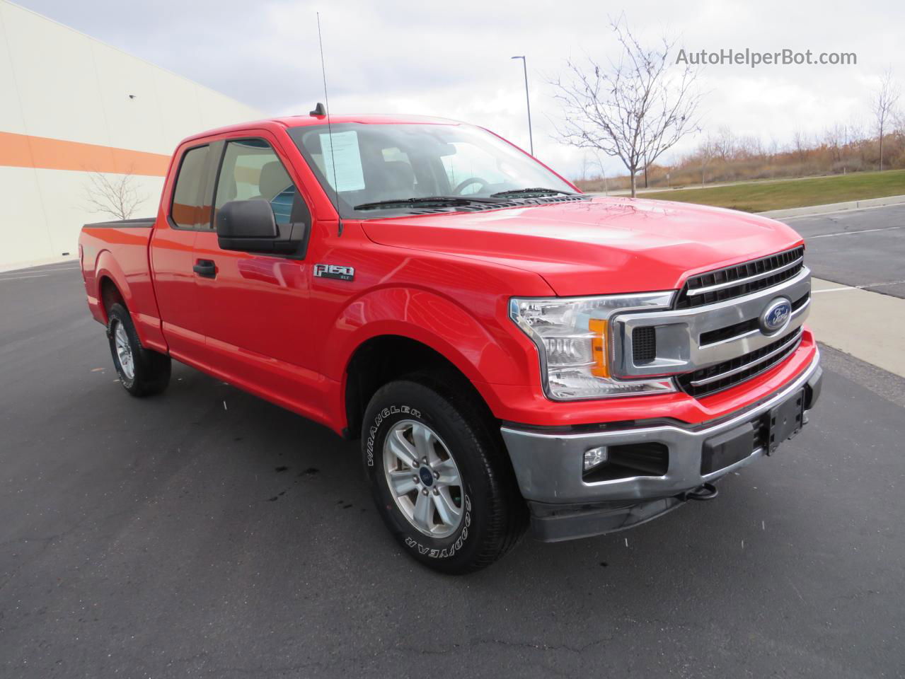 2020 Ford F150 Super Cab Red vin: 1FTEX1EB0LFA77955