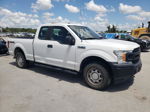 2018 Ford F150 Super Cab White vin: 1FTEX1EB1JFE23668