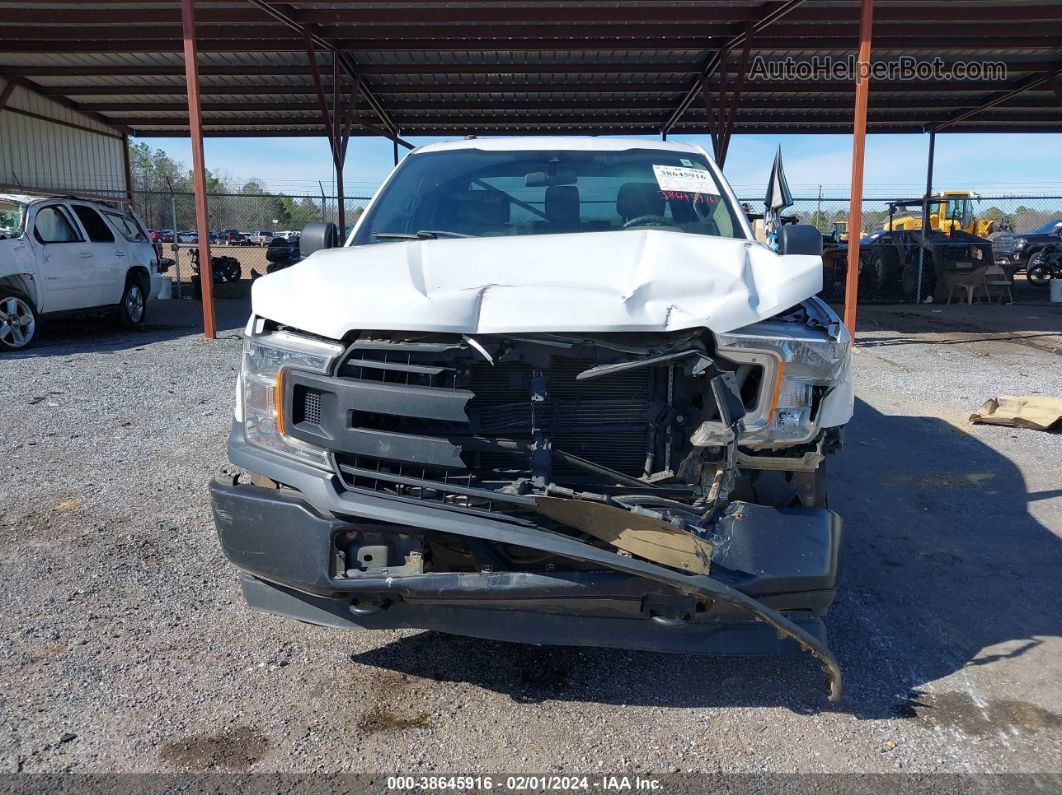 2019 Ford F-150 Xl White vin: 1FTEX1EB4KFB36715