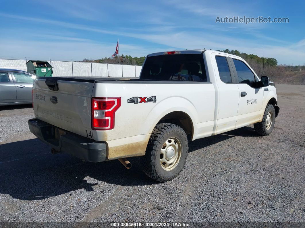 2019 Ford F-150 Xl White vin: 1FTEX1EB4KFB36715