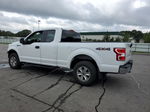 2018 Ford F150 Super Cab White vin: 1FTEX1EB5JFD44794